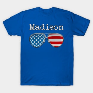 USA PILOT GLASSES MADISON T-Shirt